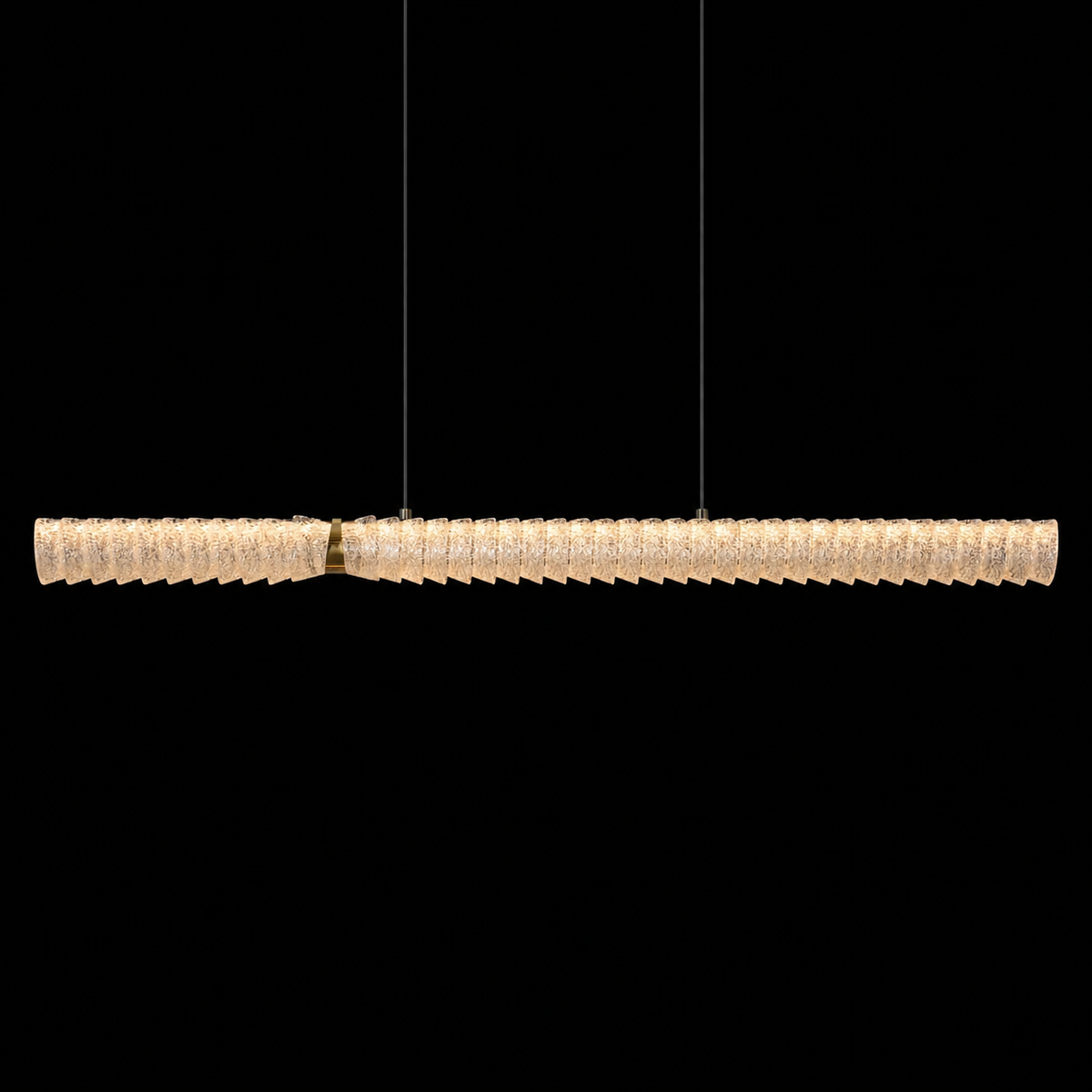 Luminex Crystal Linear Pendant Light