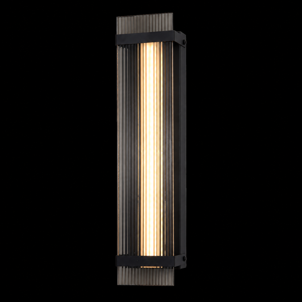 Obsidian Reed Linear Wall Sconce