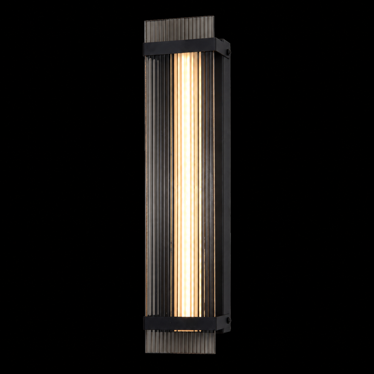 Obsidian Reed Linear Wall Sconce