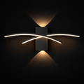 ArcAura Dual Curve LED Wall Light