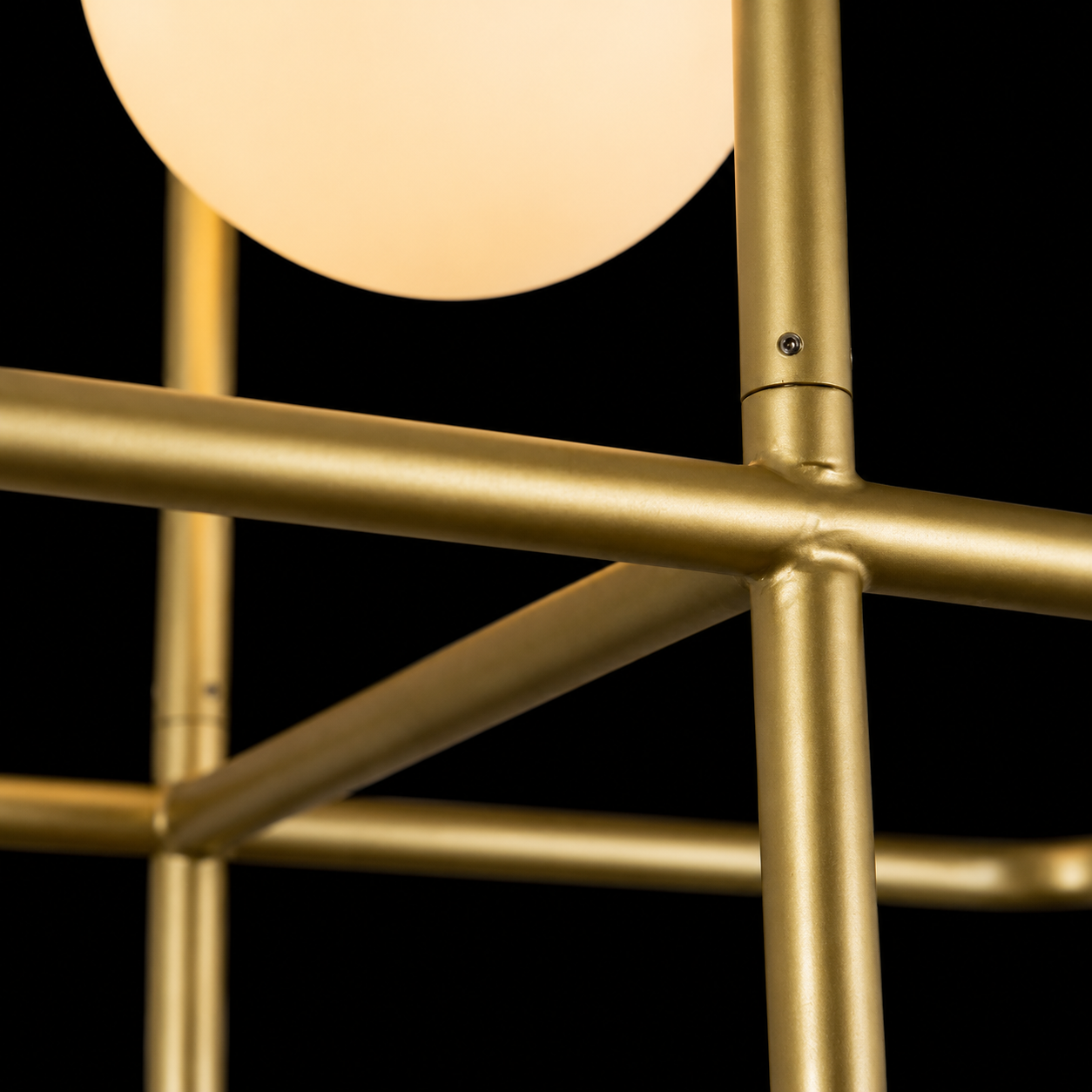 Double Vision Glass Hanging Lamp