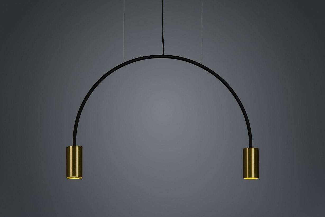 Sinous Twins Pendant Light