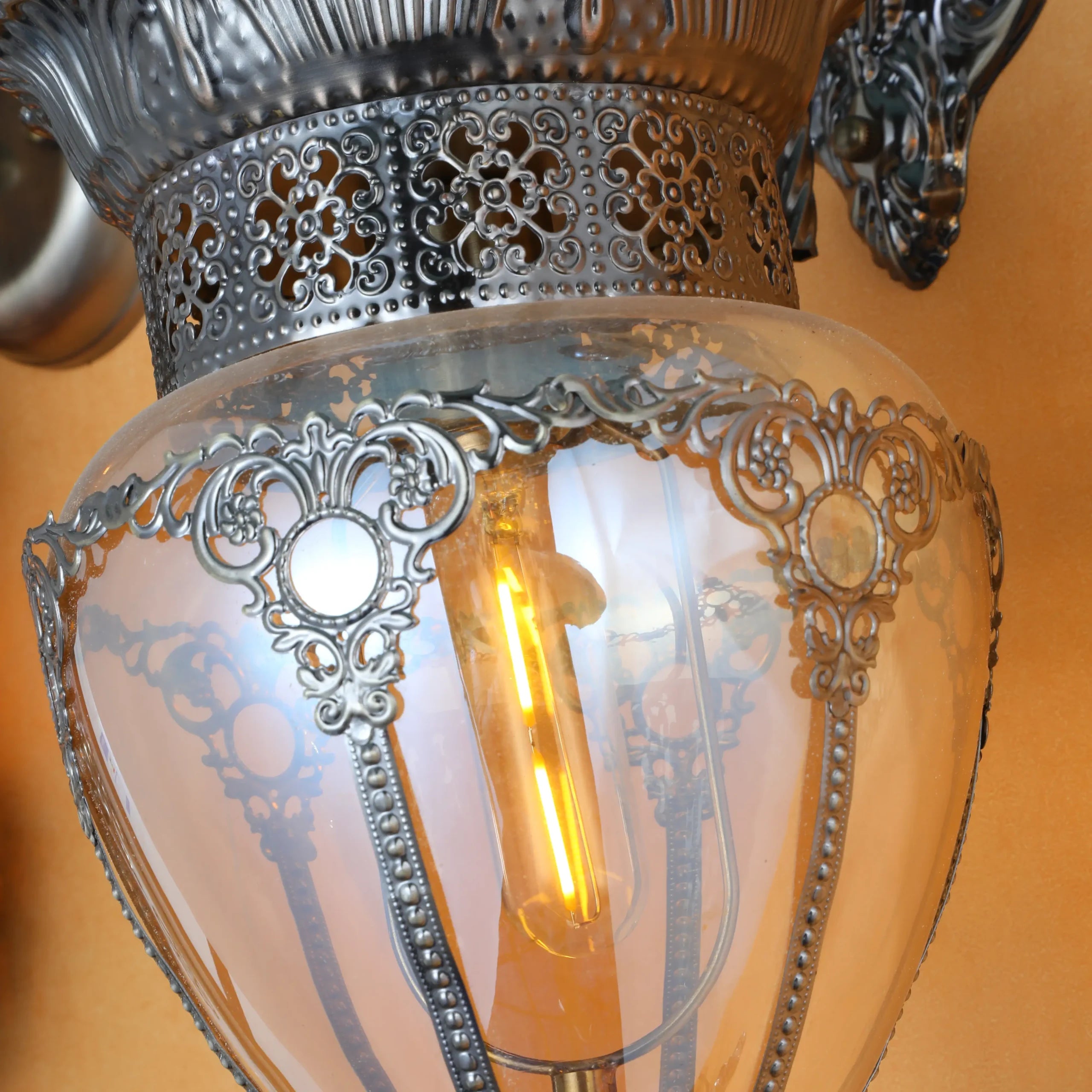 Sultan's Charm Antique Wall Lantern