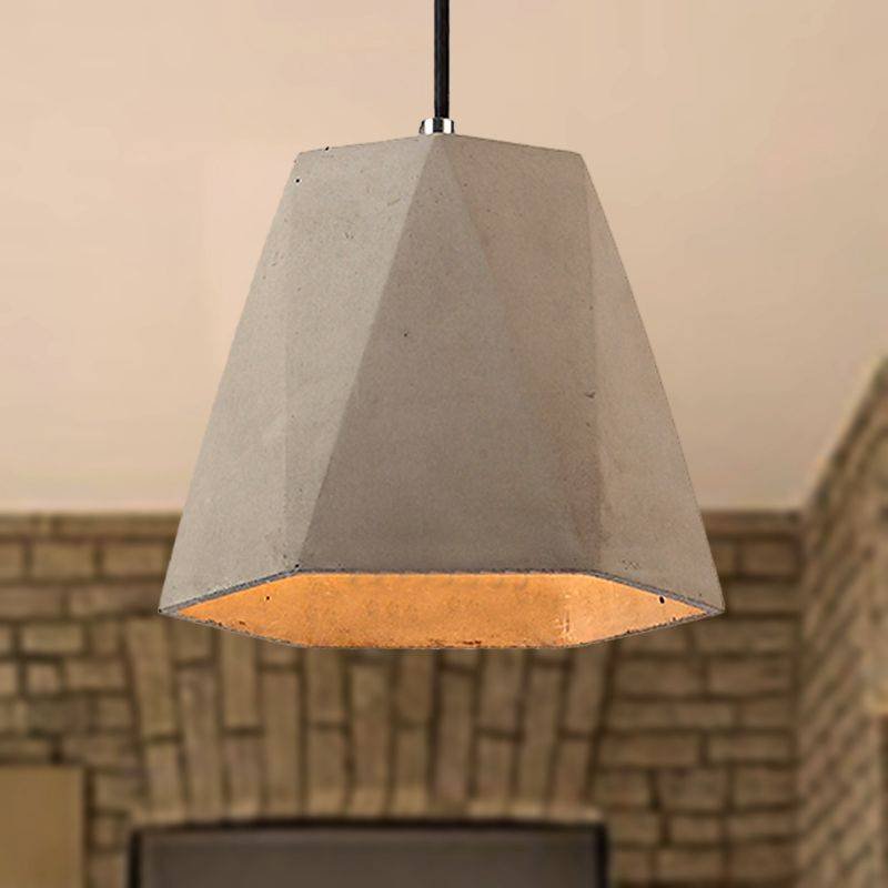 Concrete Fusion Natural Cement Pendant