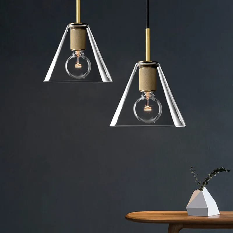 Soloman Glass Trigon Pendant Lamp