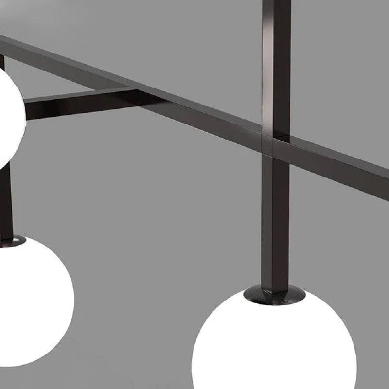 Cosmic Symphony Glass Globe Chandelier