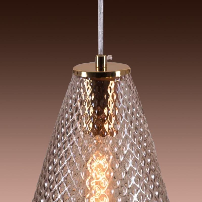 Amber Petals Pendant Lamp