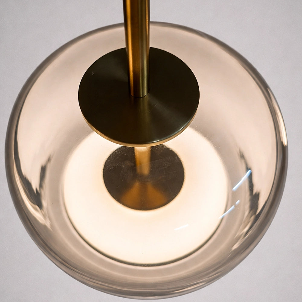 Velmora Aurex Cylinder Glass Pendant Light