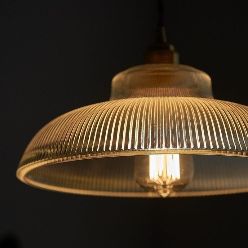 Crystal Strip Glass Pendant Light