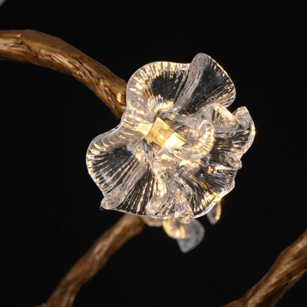 Aurora Vine Crystal Linear Chandelier