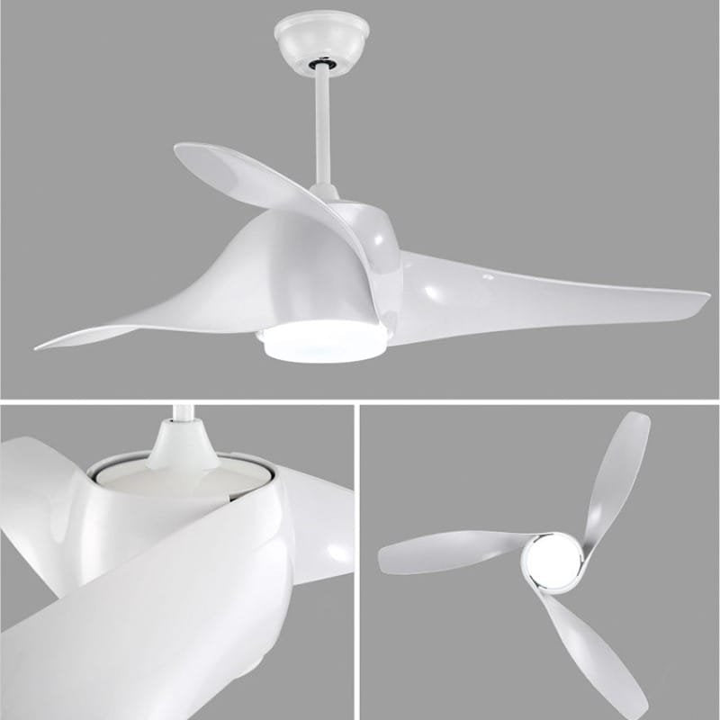 Woodpecker White Ceiling Fan | 50W BLDC Motor | 1320mm | Metal Body