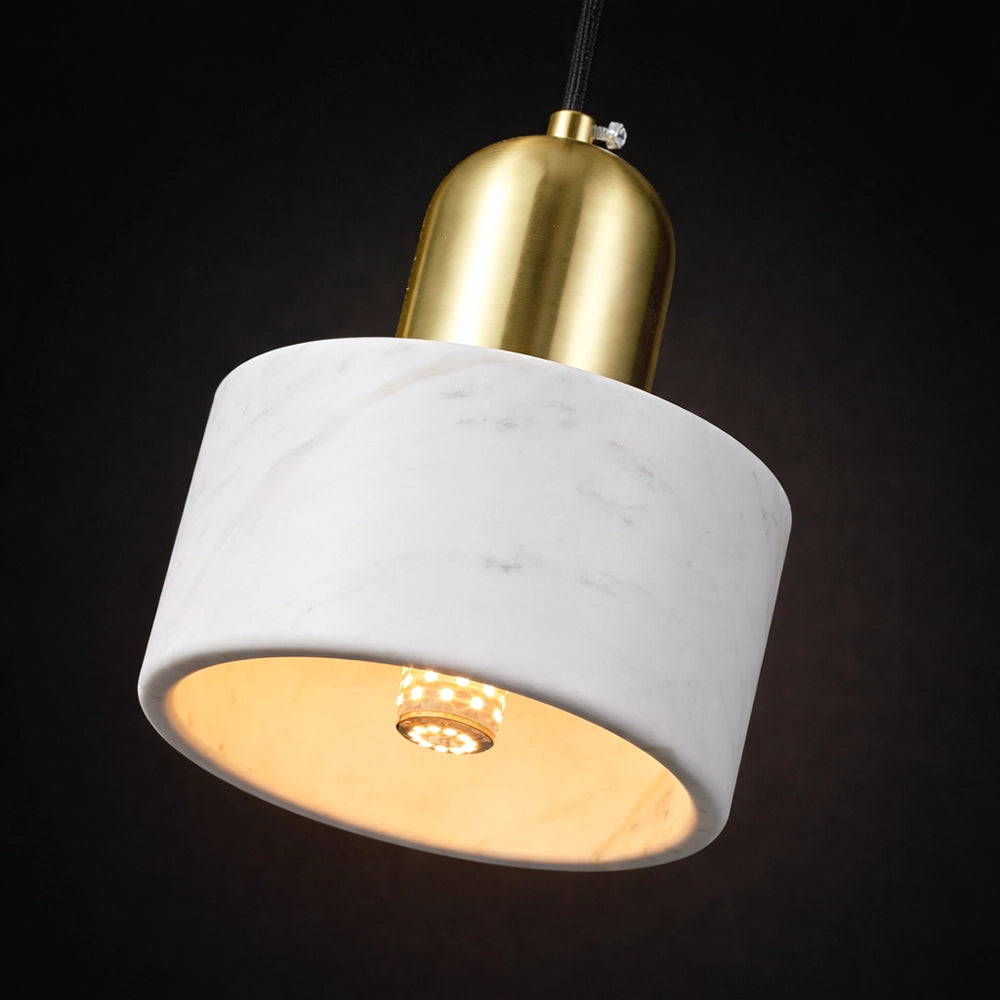 Aurevia Marble Dome Pendant Light
