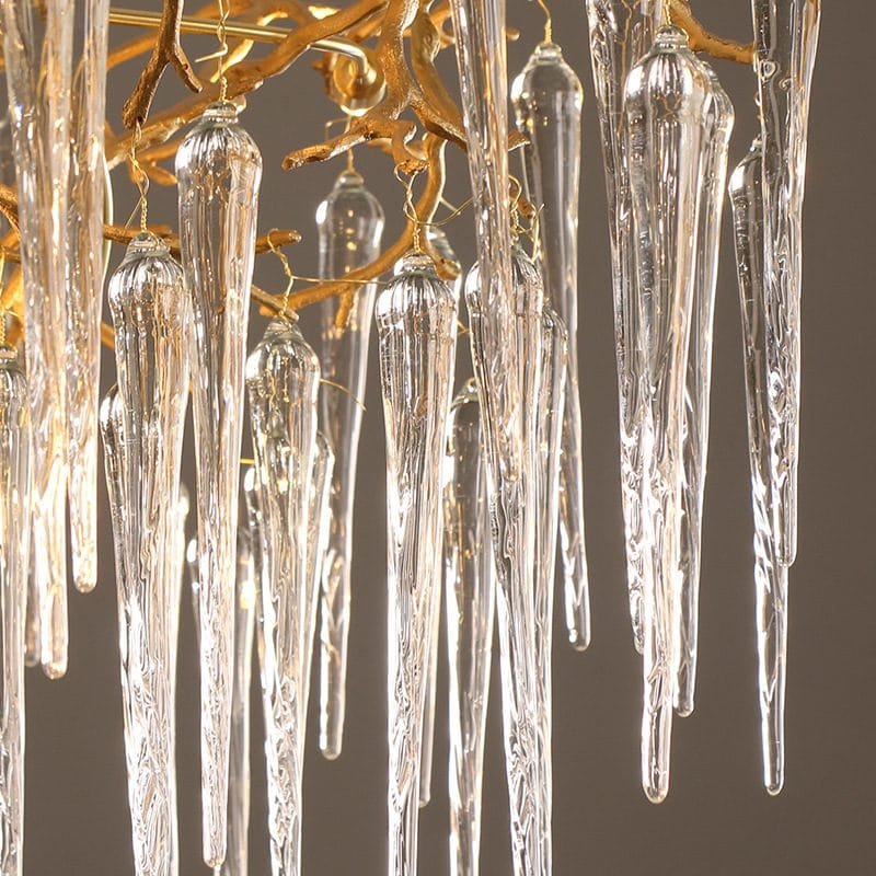 Frozen Drop (Round) Crystal Chandelier
