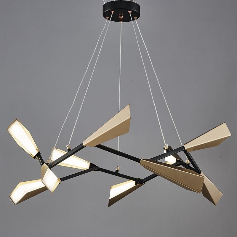 Swoopz-10Heads Chandelier