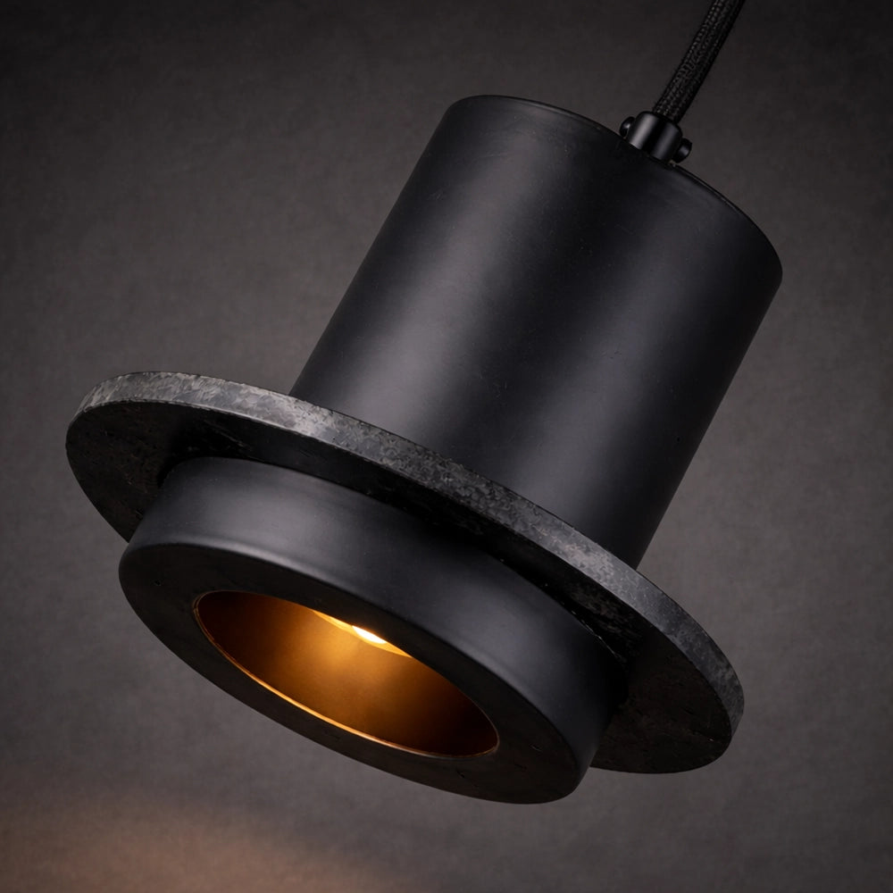 Obsidian Forge Industrial Pendant Light