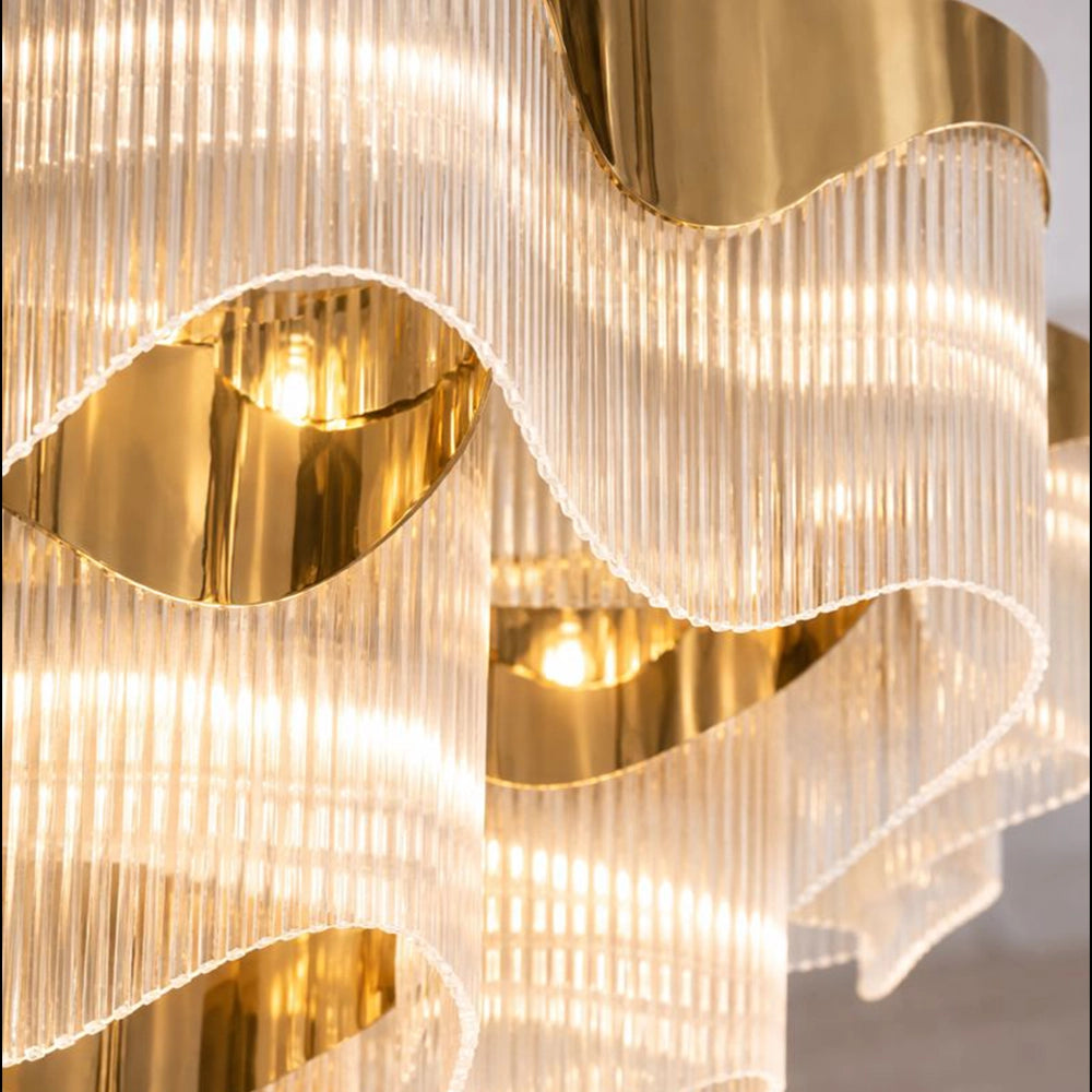 Seashell Sonata Wave Chandelier