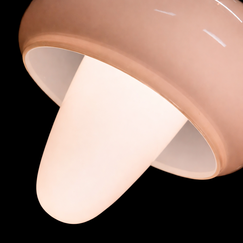 Veloura Haloform Opal Pendant Light