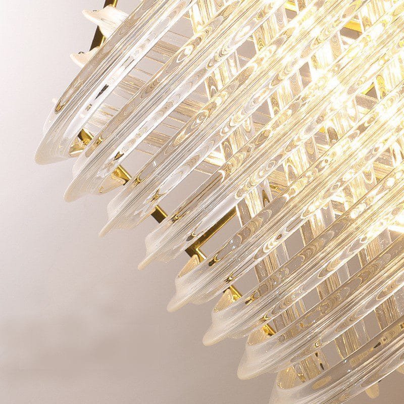 Fall from Heaven Glass Chandelier
