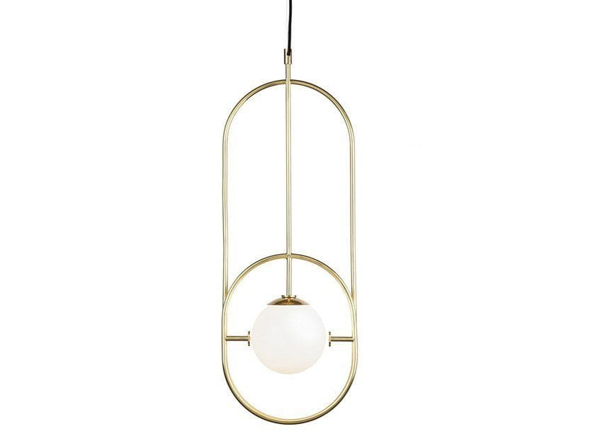Everly 2 Glass Globe Pendant Light