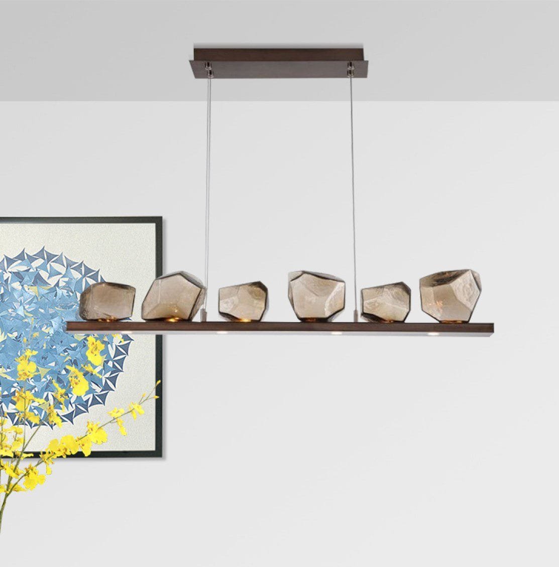 Gemstopper Glass Chandelier