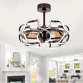 Emu Coffee Ceiling Fan | 38W BLDC Motor | PVC Body