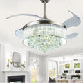 Herons (With lamp) Ceiling Fan | 38W BLDC Motor | 1220mm | Iron Body