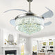Herons (With lamp) Ceiling Fan | 38W BLDC Motor | 1220mm | Iron Body