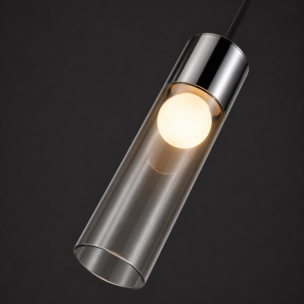 Modern Double Cylinder Hanging Light
