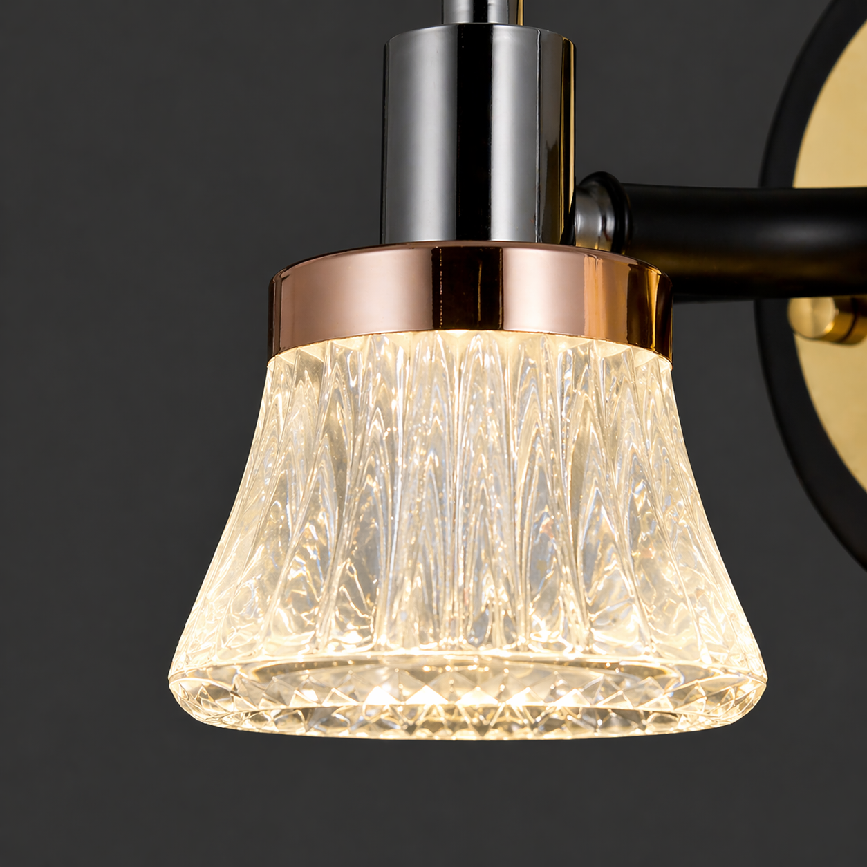 Eclipse Crystal Duo Vanity & Mirror Light