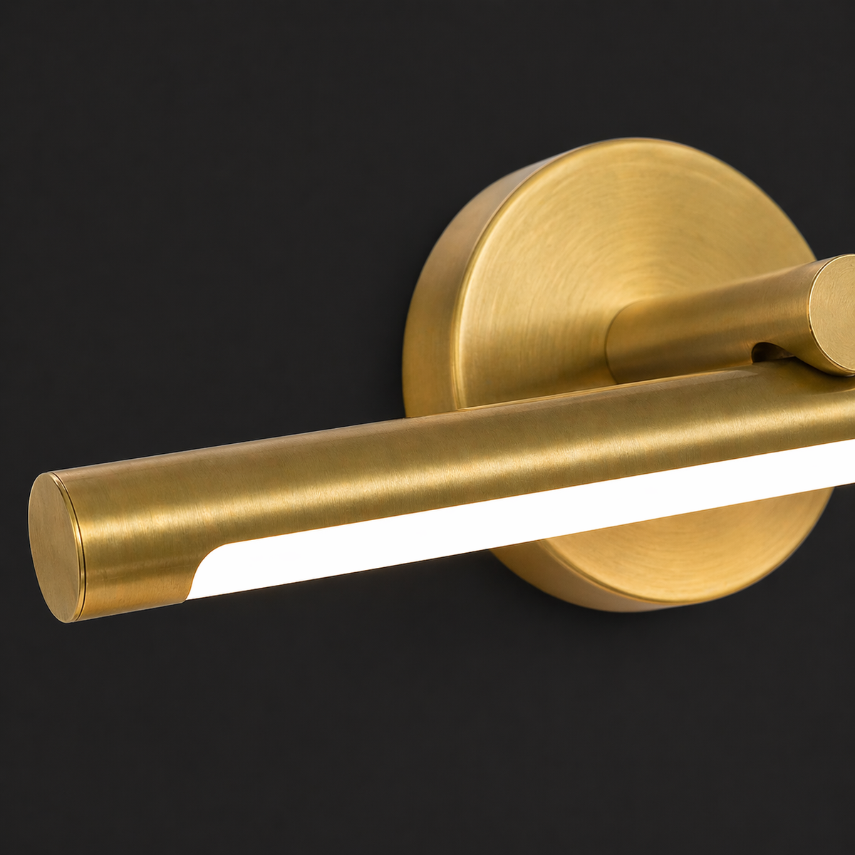 Liora Gold Linear Mirror Lamp
