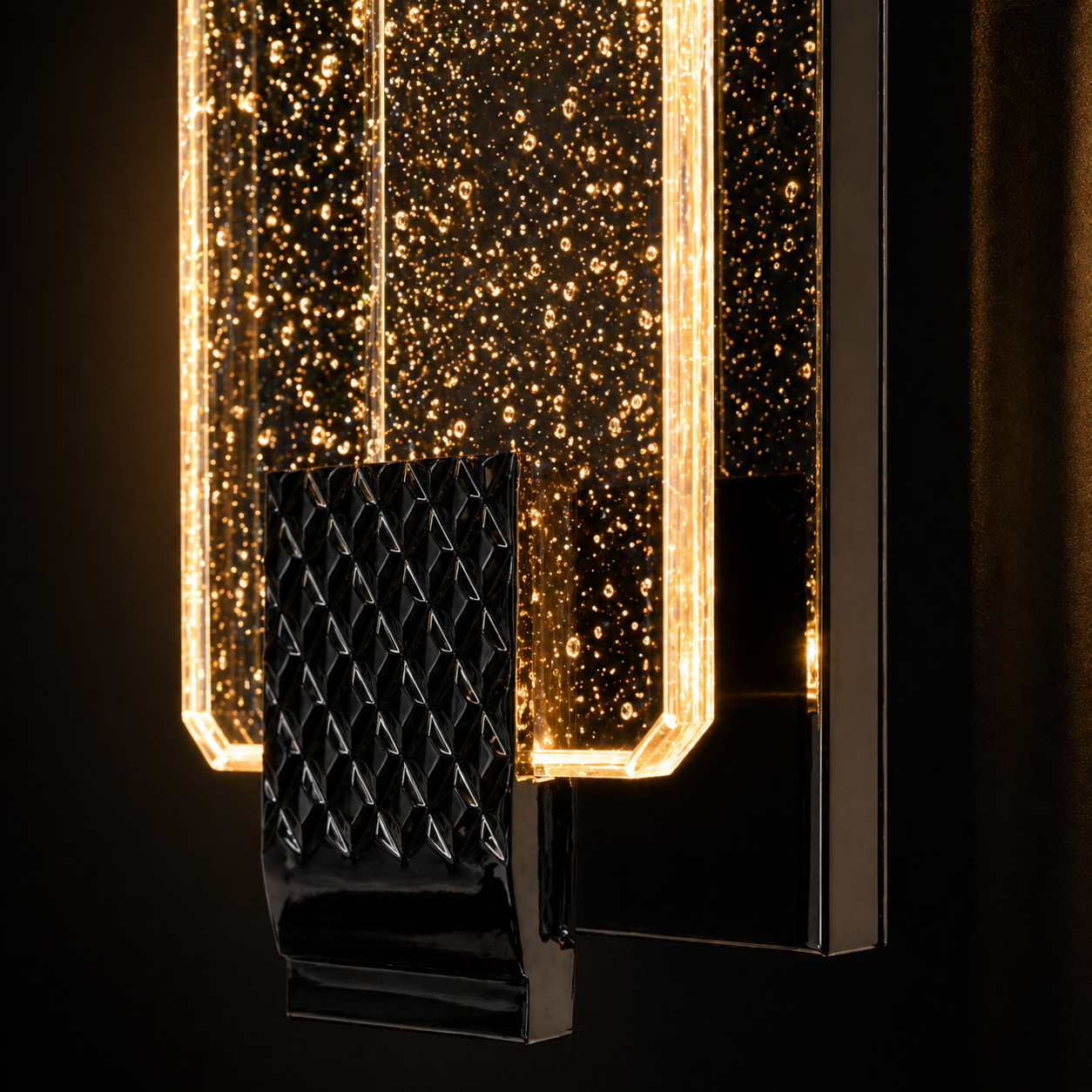 Stellar Beam Crystal LED Wall Sconce