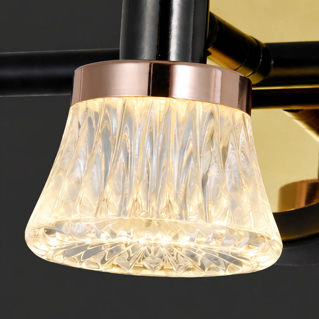Crystal Glow Wall Light