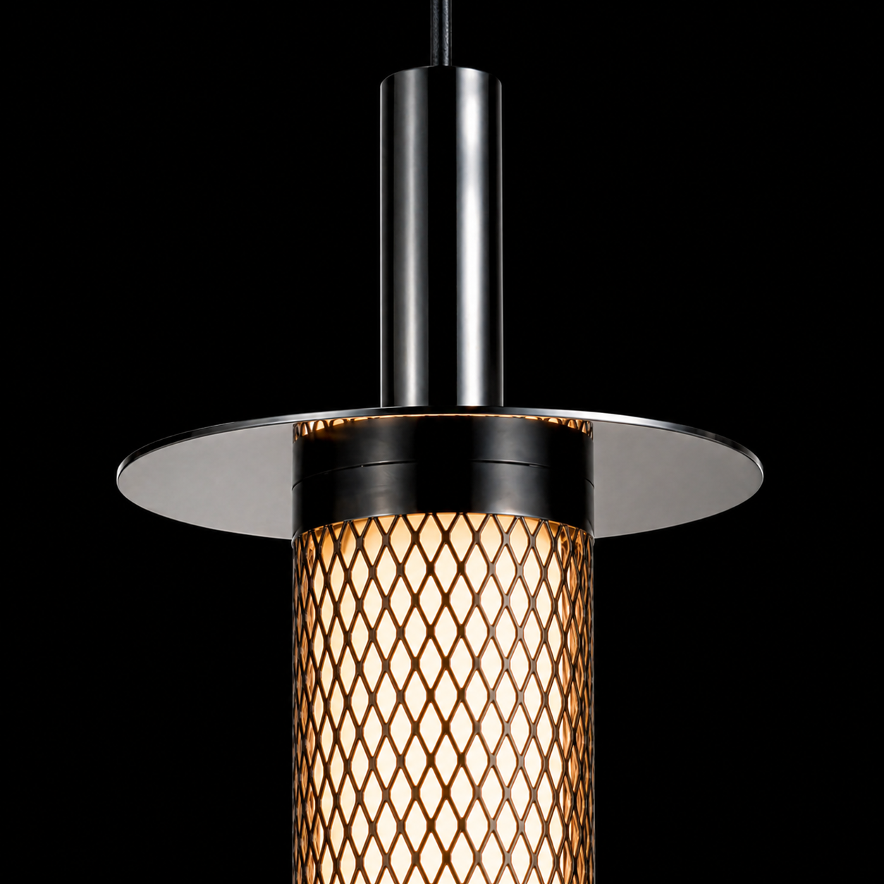 Lattice Halo Pendant
