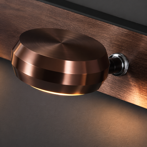 Modern 2-Head Round Wall Spot Light