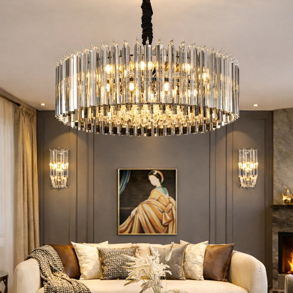 Prism Spike Eclipse Chandelier