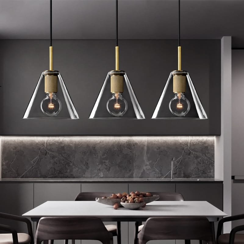 Soloman Glass Trigon Pendant Lamp