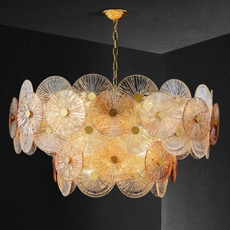 Celebrate the Spring Glass Chandelier