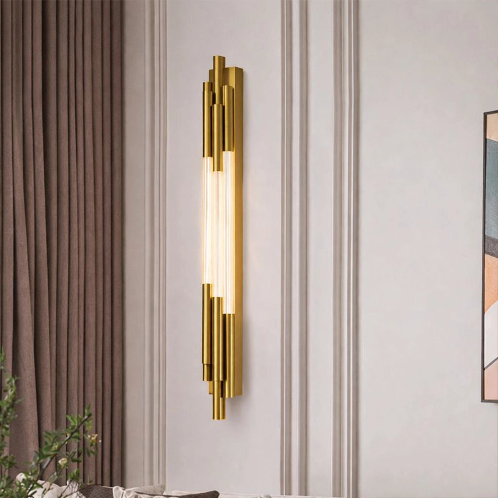 Gilded Skyline Wall Light
