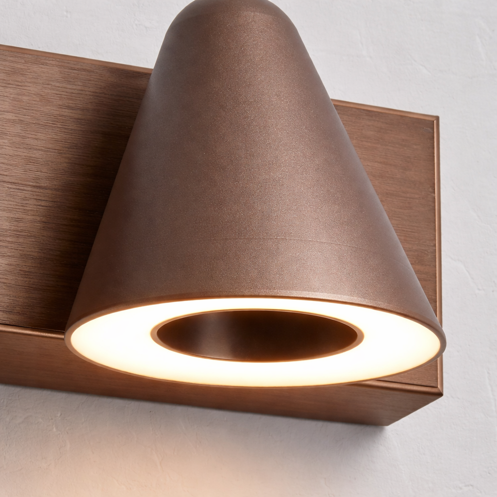 Dual Cone LED Wall Sconce