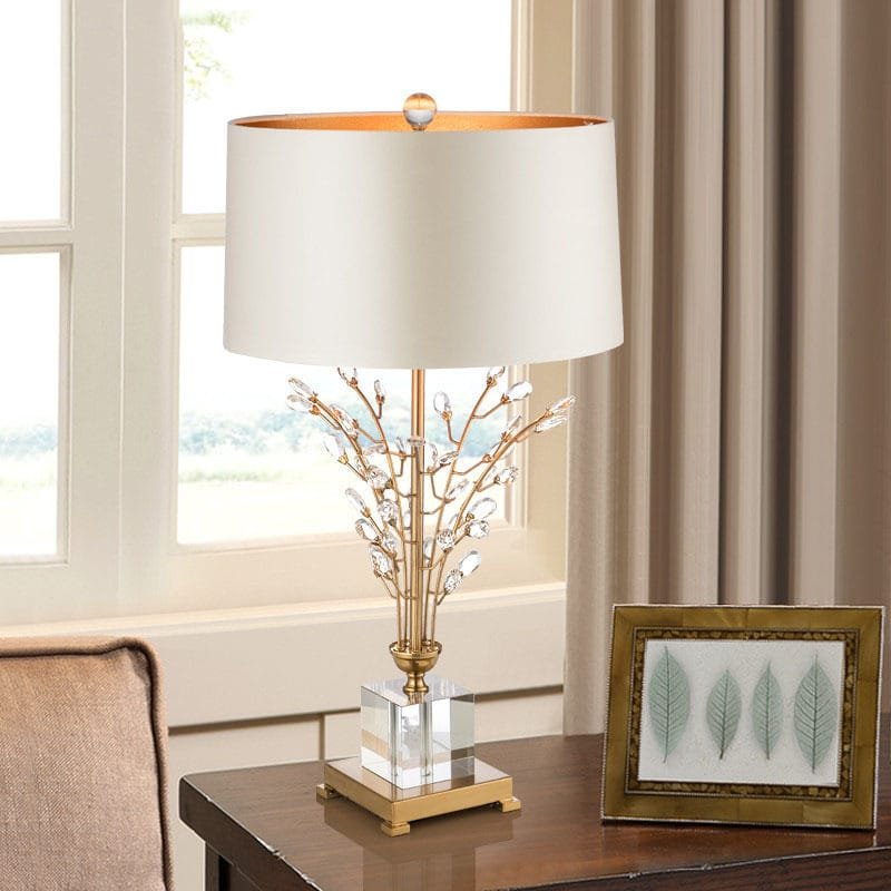 Rain Bud Glass Table Lamp
