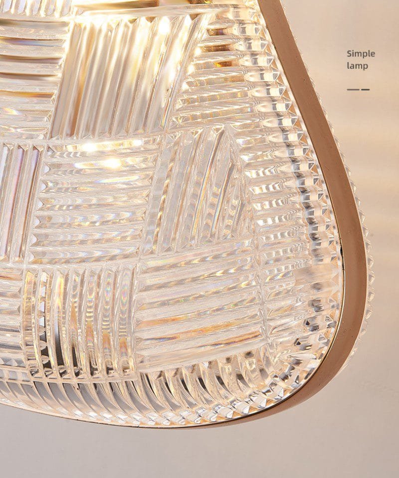 Ribbed Pendant Light