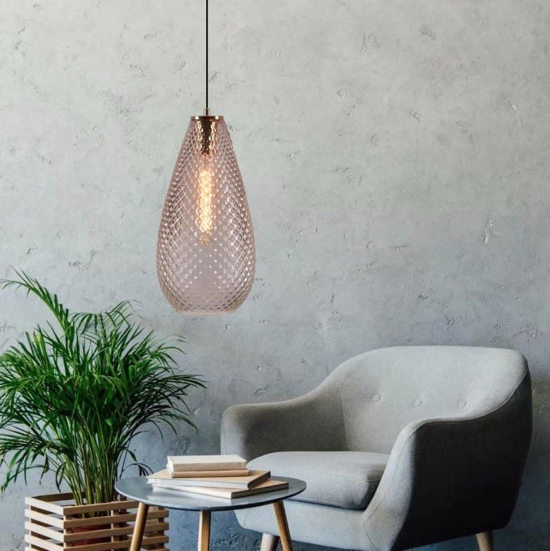 Amber Petals Pendant Lamp