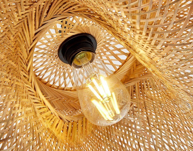 Curve the Stick Bamboo Pendant Light