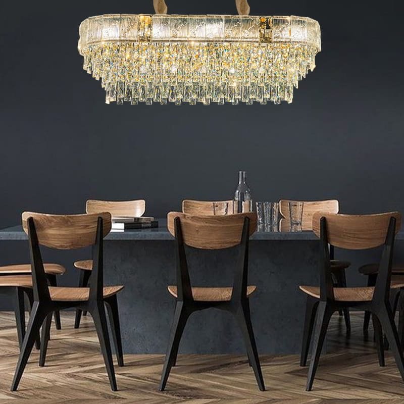 GleamGrace (Glass, Crystal) Chandelier