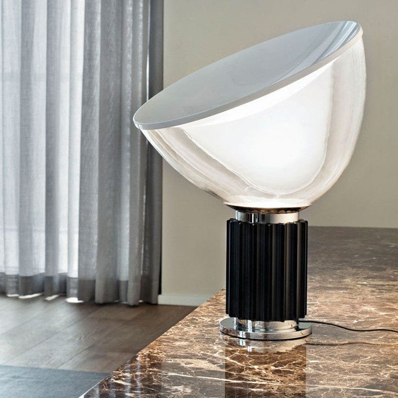 Focus your Vision Glass Table Lamp