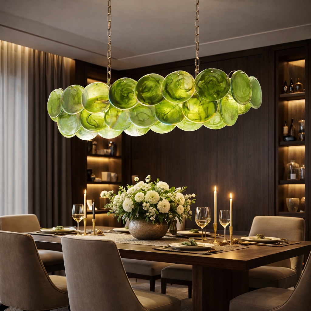 Verdura Cascade Linear Chandelier