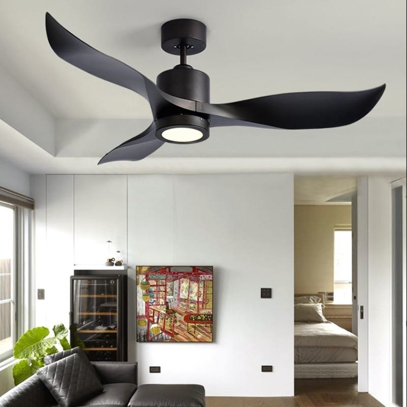 Whimberl Black Ceiling Fan | 40W BLDC Motor | 1320mm | Metal Body