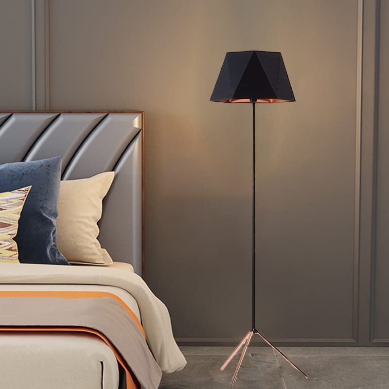 Blackened Gold Floor Lamp