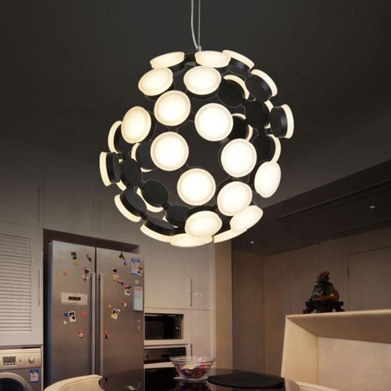 Moon Globe LED Inbuilt Chandelier