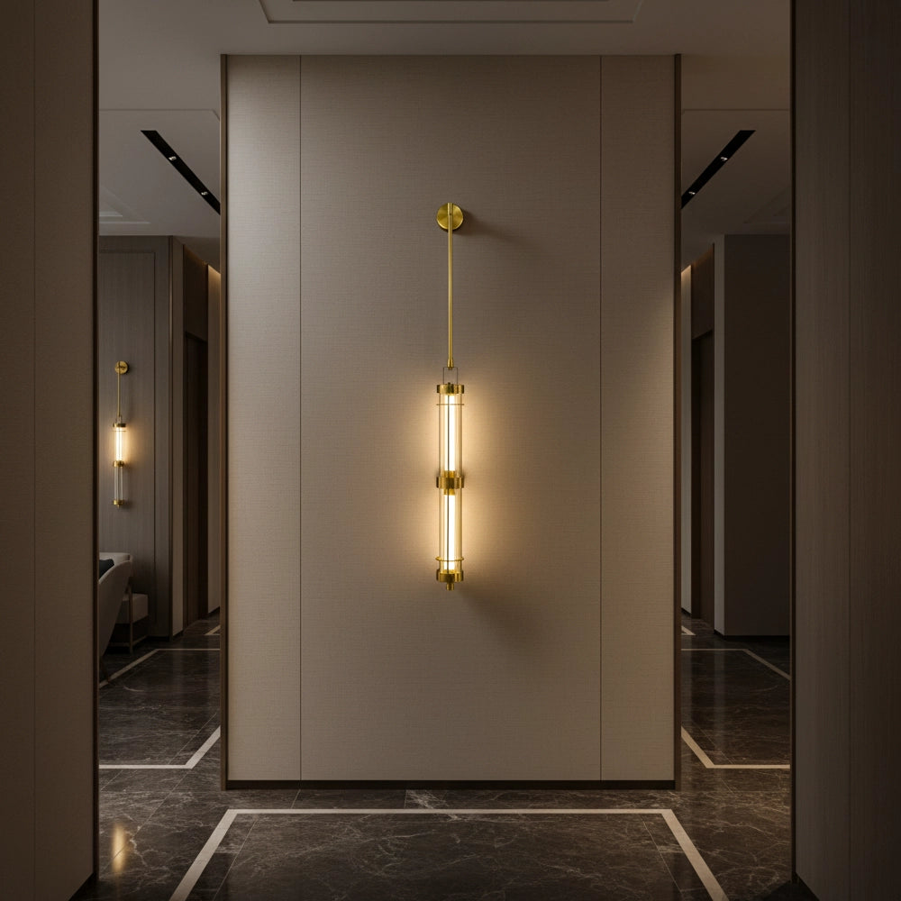 Aurelion Linear Glass Pendant Light